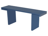 U-Style Large 60-Inch Console Table with Geometric Clean Lines Design,Stylish Entryway Table with N711P303209V