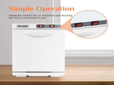 Hot Towel Warmer for Facials Massage, Esthetician Towel Heating Cabinet Black, Aluminum Chamber, 01363018