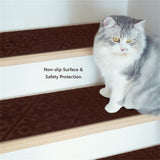 15 non-slip step MATS Brown 37660519