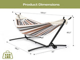 Double with Spreader Bar & Heavy-Duty 9ft Steel Wheel Stand, Brazilian Set, Portable 19743058