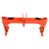3 Pt Quick Hitch Adapter For Category 1 & 2 W/ Adjustable Bolt Tractor 3000lb,Orange 92087500