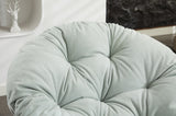 Oversized Swivel Accent Chair, 360 Swivel Barrel Chair, Papasan Chair for Living Room Bedroom W1752P200977