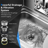 Wall mounted sink with faucet 59393047