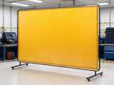 Welding Screen with Frame, 6' x 8' Welding Curtain Screen 18299962
