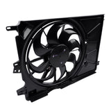 Engine Radiator Cooling Fan Assembly w/ Shroud Replacement for Jeep Renegade Fiat 500X 2019-2023 54724547