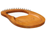 16-String Lyre Harp for Beginners, Angel Wing Design, Sapele Wood, Natural Wood Color, Portable Harp 66826435