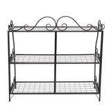 Paint With Lace Three-Tier Plant Stand Black 26856856