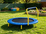 3FT Foldable Kids Trampoline with Foam Handle, 36" Indoor/Outdoor Mini Trampoline 17970407