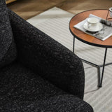 31.5"W Swivel Accent Chair and Comfy Round Accent Single Sofa Chair, 360 Degree Club Chair, Lounge W1852P204919