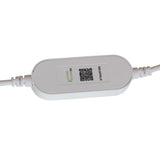 TV Stand Electric Fireplace TV Stand Glass Shelves, 3D Fireplace TV Stand LED Lights Wood 77349220