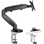 ZUN The monitor arm is adjustable for desktop mount and fits 15-27 inch monitors with weight capacities 98670794