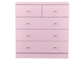 Macaron powder, particleboard with melamine veneer, 66*40*91cm, 32 drawer cabinet, matte gold 03838176
