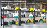 Garage Shelving Heavy Duty 72"H*77"W Garage Storage Shelves 6000LBS Heavy Duty Shelving Adjustable 3 ET309759BBB
