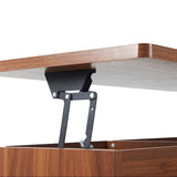 55.1''L, Home Office L-Shaped Versatile Desk Height Adjustable Extendable Desk with Storage Drawers N843P293669W