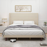 Stylish High Headboard Bed, 54 "High Headboard, High Quality, Comfortable High Back Design Ideal for W1716P221489
