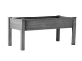 48x24x30 inch Raised Garden Bed with Legs, Elevated Wooden Planter Box for Outdoor Plants Flowers 54294129