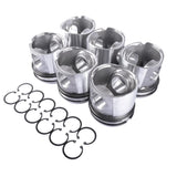 Pistons & Rings Kit For Dodge Ram 2500 3500 5.9L Cummins 24V 2004-2006 3966678 3970192 4089669 15670389