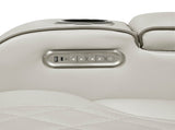 1pc Luxurious Power Reclining Loveseat w Center Console Adjustable Headrests Lights Storage Arms USB B011P609102