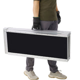 wheel chair ramp 7ft ,aluminium threhold ramp,Portable and Foldable, 600 Pound Capacity, Non-Skid W46527144