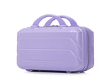 14"/20" 2 pcs/set in ABS Spinner Wheel Luggage, with Combination Lock,14" Cosmetic Case W2787P337458