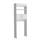 Madrid Over The Toilet Cabinet, Double Door, Two Shelves White B200P286971