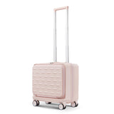 18" Carry On with Front Open Door &Laptop Interlayer, Hard Shell Suitcase Built-In TSA 08080314