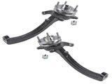 Pair Front Left Right Steering Knuckle & Wheel Hub Bearing Assemblies Fit for Kia Optima Hyundai 11433144