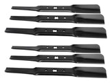 6 Pack Repl Cub Mower Blades 742-05052 942-05052 Fit for 50" Lawn Tractor and RZT Mowers Cub 50159092