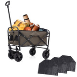 ZUN Multi-use Bag,Collapsible Foldable Wagon Cart Beach Wagon Heavy Duty Utility Cart Utility Wagon 86594960