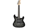 GST Stylish H-H Pickup Tiger Stripe Electric Kit with 20W AMP Bag 32795823