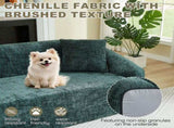 87-inch Curved Convertible Sofa Recliner, 2-in-1 Fold-Out Sofa Bed, with Pull-Out Base and Deep Seat W3505P465317