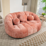 ZUN COOLMORE Bean Bag sofa Lazy Sofa Durable Comfort Lounger High Back Bean Bag Chair Couch for Adults W395P199617