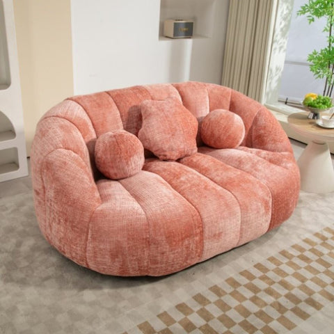 ZUN COOLMORE Bean Bag sofa Lazy Sofa Durable Comfort Lounger High Back Bean Bag Chair Couch for Adults W395P199617