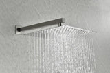 10 inch Wall Mount Rainfall Square Shower Head W928P293420