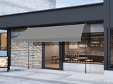 118.1"D x 47.2"W x"H Retractable Awning Grey 34819302