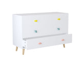 Kids 3 Drawer Dresser, Baby Nightstand for Bedroom, Storage Cabinet for Toddler Child for Living 81589726