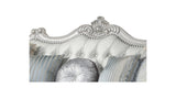 Tuscan Traditional Style Loveseat Made With Wood in silver B009138505