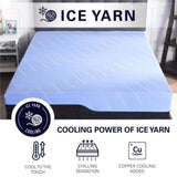 Refresh 12 inch Hybrid Cooling Fast Responding Latex Foam and Coil Adult Mattress, King Size B210P286884