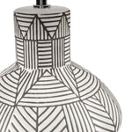 ZUN Boho Ceramic Table Lamp B03596582