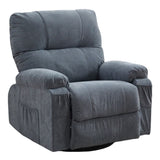 ZUN Recliner chair,360 degree rotating swing single sofa chair, equipped with soft cushion and backrest, W1521P265841