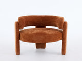 Modern Accent Chair, Contemporary Boucle Fabric Accent Armchair Comfy Upholstered Leisure Single 74067501