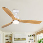 ZUN YUHAO 52 In.Intergrated LED Ceiling Fan Lighting with Remote Control W136779962