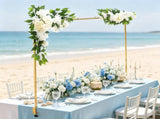 Gold Balloon Frame Over the Table Rod Stand, Adjustable 28 to 98 Inch Length and 13 to 42 Inch 53174474