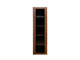 Display Cabinet transparent acrylic plate Doors, Curio Storage Cabinet 5 Shelves, Bookcase W331P380593