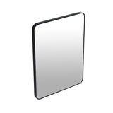 24 x 32 Inch Bathroom Mirror Black Aluminum Frame W99967980