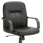 ZUN Black Office Chair with Casters B062P153798