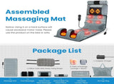 Full Body Vibration Massage Mat with Neck & Foot Massager - 10 Massage Zones 3-Level Lumbar 69400729