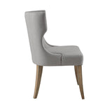 ZUN Upholstered Wingback Dining Chair B03548773