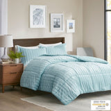 Full/Queen Faux Fur Comforter Mini Set B03597227