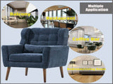 Modern Accent Chair,Chenille Arm Chairs for Living Room,Upholstered Mordern Armchair,Comfy Soft W1028102388